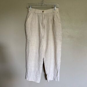 Evan Picone Linen Chinos